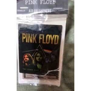 Pink Floyd 3 pack Air Fresheners Vanilla Scent For Auto or Home